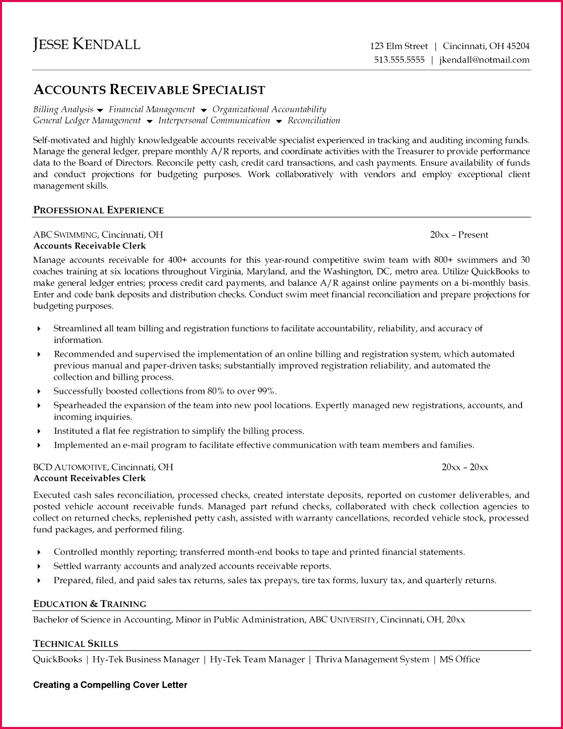 general ledger experience resume awesome cota resume template beautiful fishing resume 0d of general ledger experience