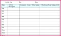 6 Medication Log Template Excel