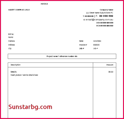 Invoice format Picture Printable Invoice Example ¢†¡ Printable Invoice Template 0d Example
