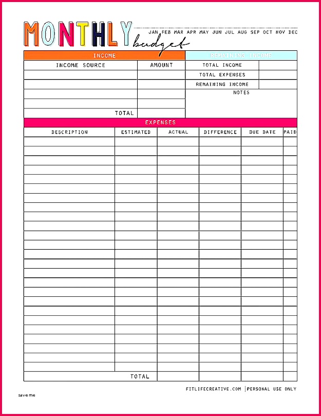 Gallery of Monthly Bill Spreadsheet Template Free Luxury Monthly Task List Template Excel Bills Calendar Template