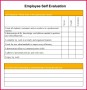 4 Performance Evaluation Template Free