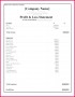 3 Projected Financial Statements Excel Template