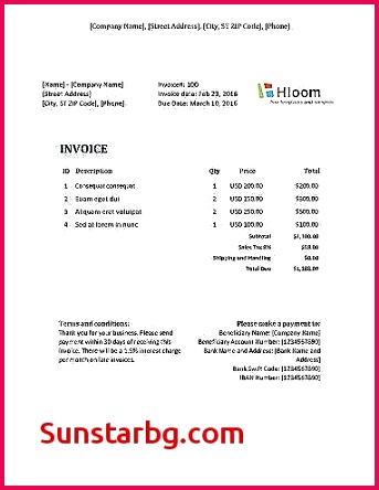 Unique Invoice Template In Excel 2010 How to Make An Invoice Excel Unique I Pinimg originals A6 0d B8