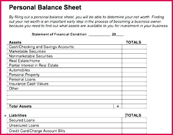 excel balance sheet and in e statement template blank financial