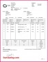 5 Service Bill format In Word