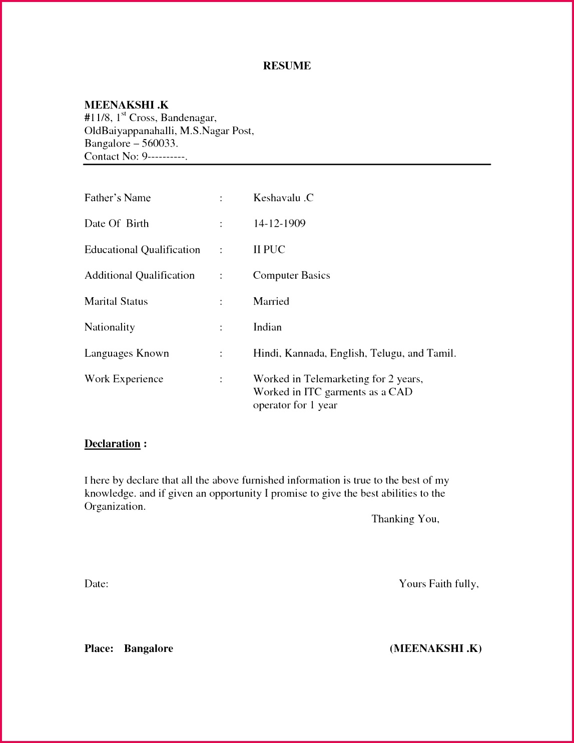 How to Make A Simple Resume Lovely 45 New Free Easy Resume Builder How to