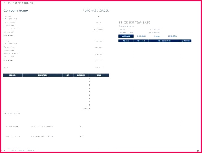 free purchase order templates excel price list template pics 9 retail word format holiday t purchase list template order