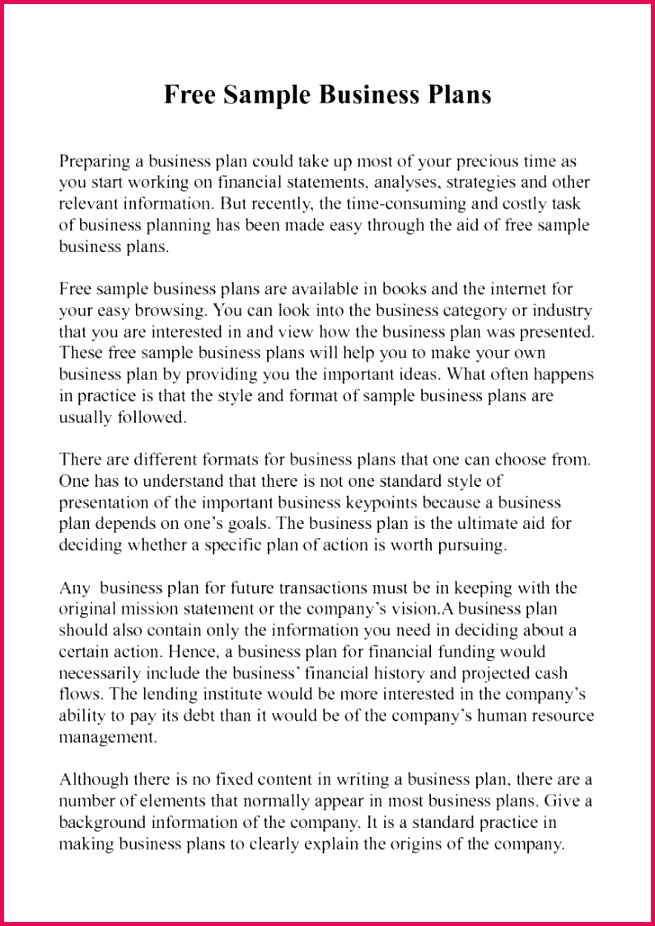 Free Business Plan Template Fresh New Business Plan Template Powerpoint [40 Graphs