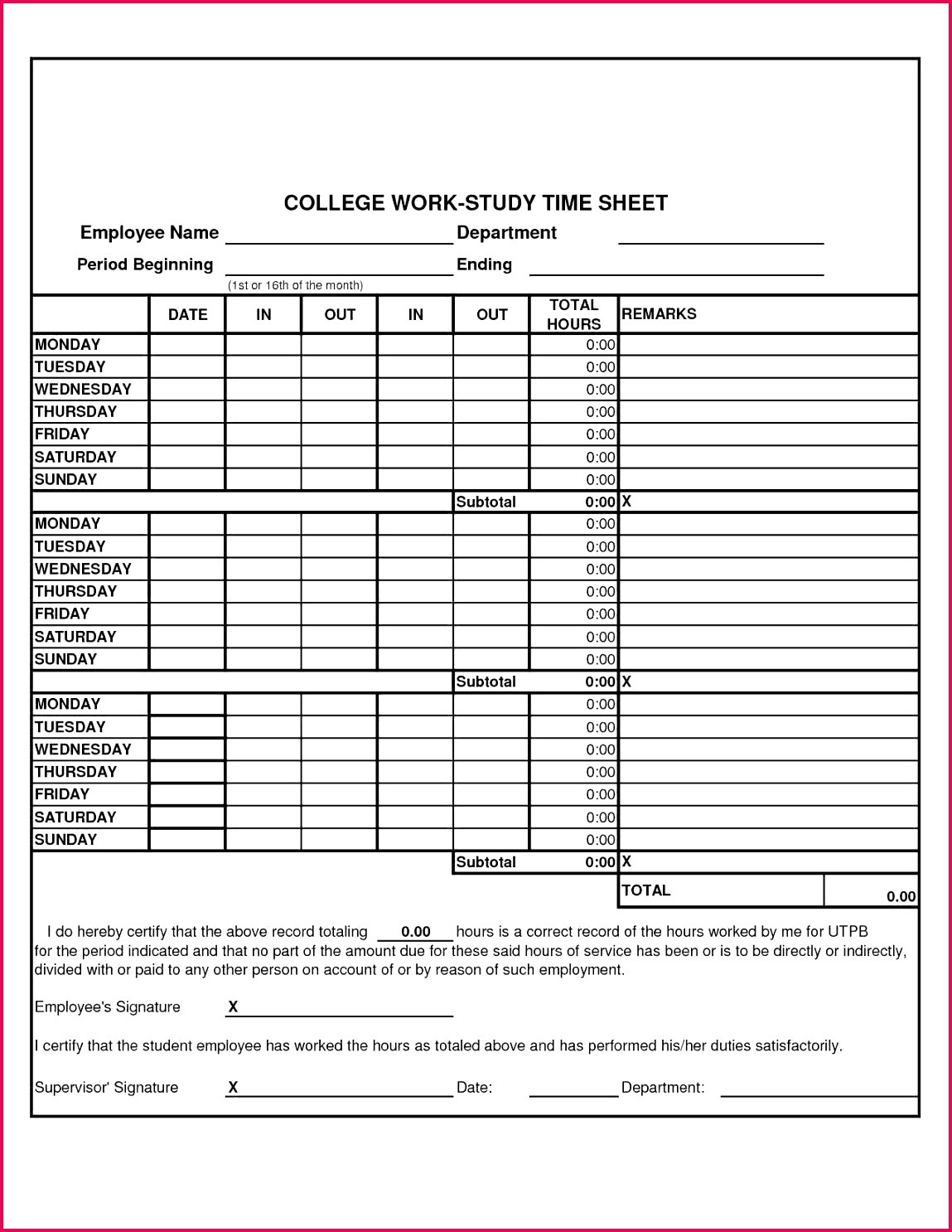 Excel Time Log Template Unique Hours Worked Spreadsheet for Workbook Template Elegant Math Workbook 0d
