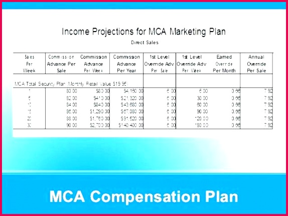 sales mission plan template excel representative pensation examples rep example