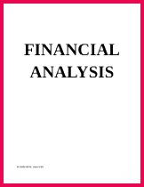 ANALYSIS MAS PROJ FINANCIAL ANALYSIS HORIZONTAL ANALYSIS BALANCE SHEET The horizontal analysis of Yakults Balance sheet shows that the pany grew