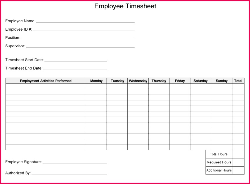 Free Printable Time Sheets Free Printable Worksheets Inspirational 810595 Free Printable Time Sheets Simple Time Card Ideal Vistalist Co