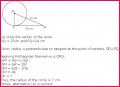 Class 10 Notes Maths Tangent Circle Overview