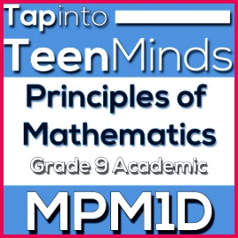 MPM1D Principles of Mathematics Grade 9 Academic Handouts and Resources