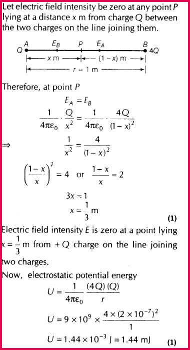 Important Questions for CBSE Class 12 Physics Electrostatic Potential 380699 important questions for class 12 physics cbse electrostatic