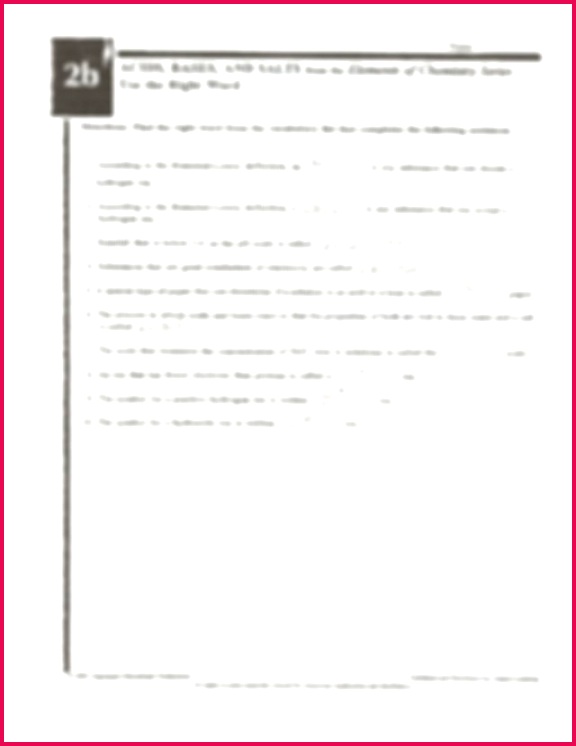 2014 Homework Keys Name ACIDS BASES AND SALTS from the Elements of 576746 Image of page 1