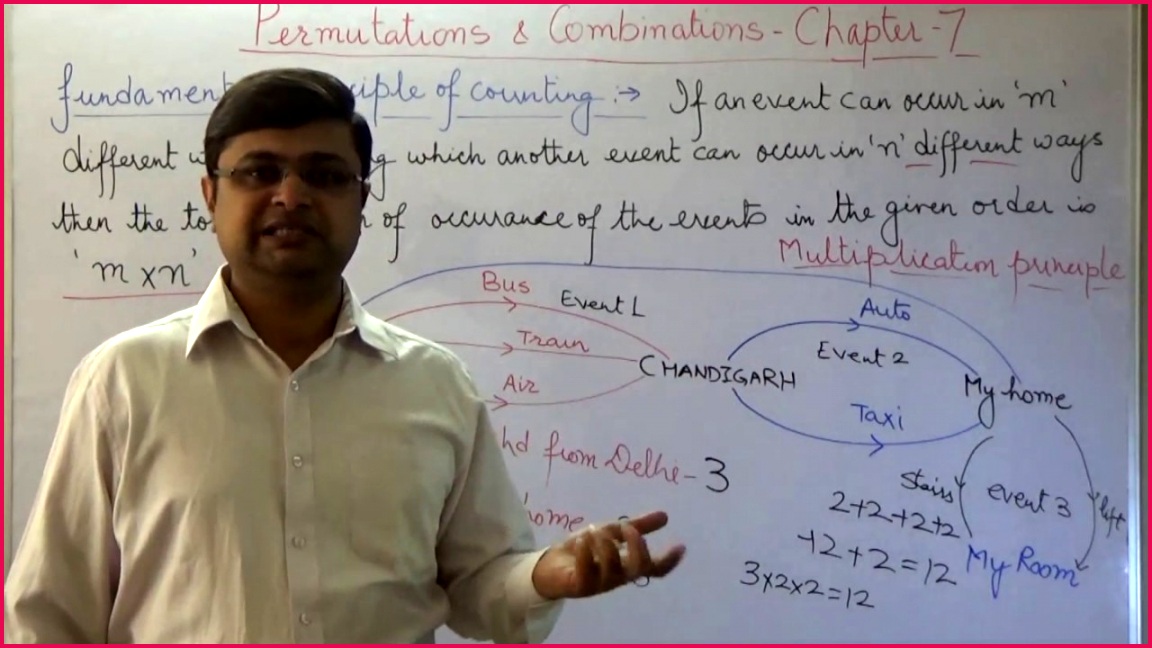 Permutation and bination Lecture 1 Chapter 7 NCERT class 11 Maths Solutions