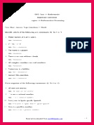 11 Maths Imp Reasoning
