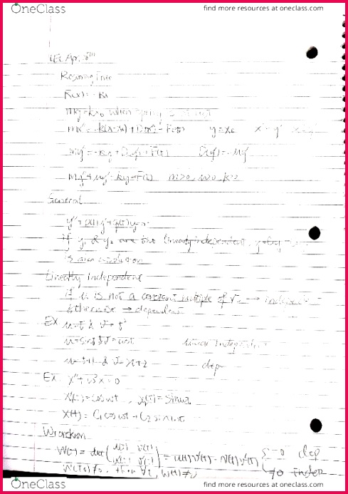 MATH 33B Lecture 11 33B4 2