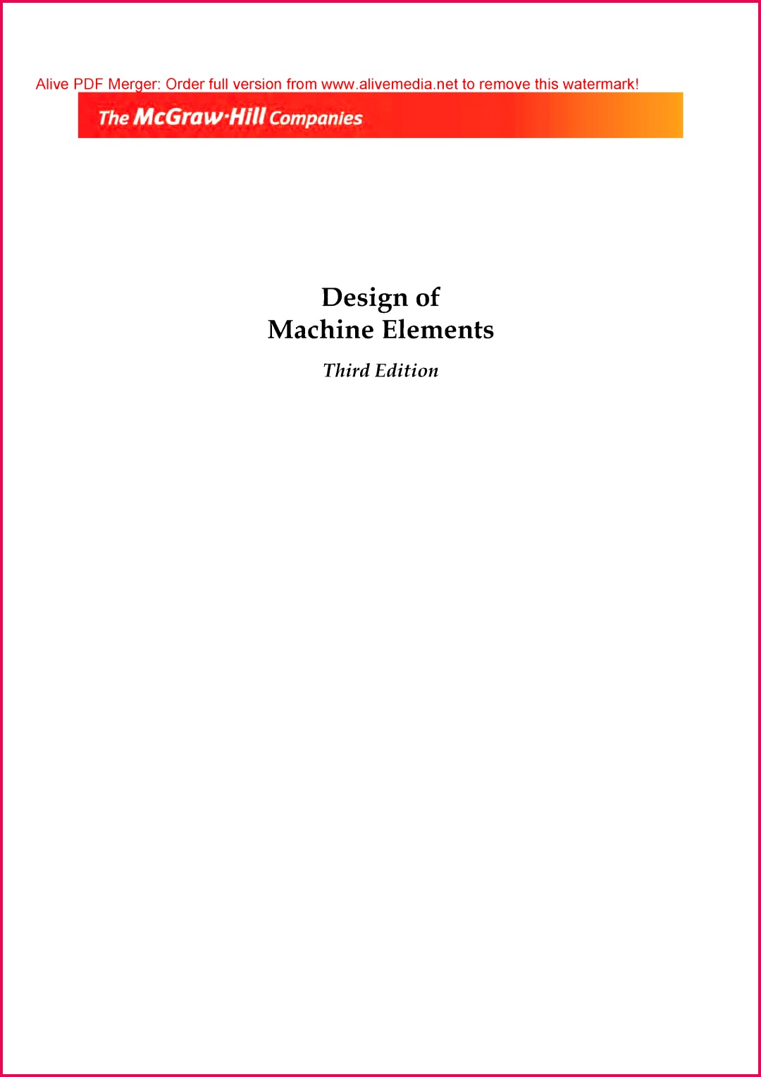 9 Machine design Bhandari 15ME642 DESIGN OF MACHINE ELEMENTS StuDocu