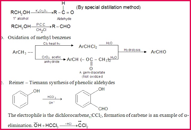 Aldehyde Ketones and Carboxylic Acids