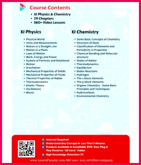 LearnFatafat CBSE Class 11 Physics and Chemistry plete Video Course line Study Material Buy LearnFatafat CBSE Class 11 Physics and Chemistry plete