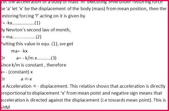 11th Class Physics Chapter 7 OSCILLATIONS Short Question Answers FSc 372565 106