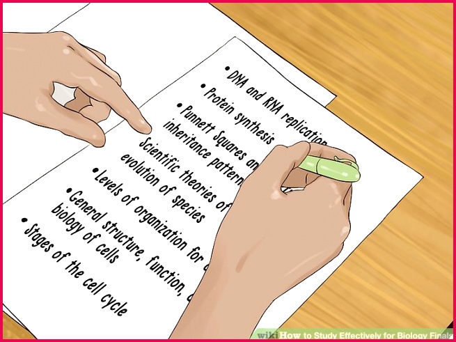 Image titled Study Effectively for Biology Finals Step 3
