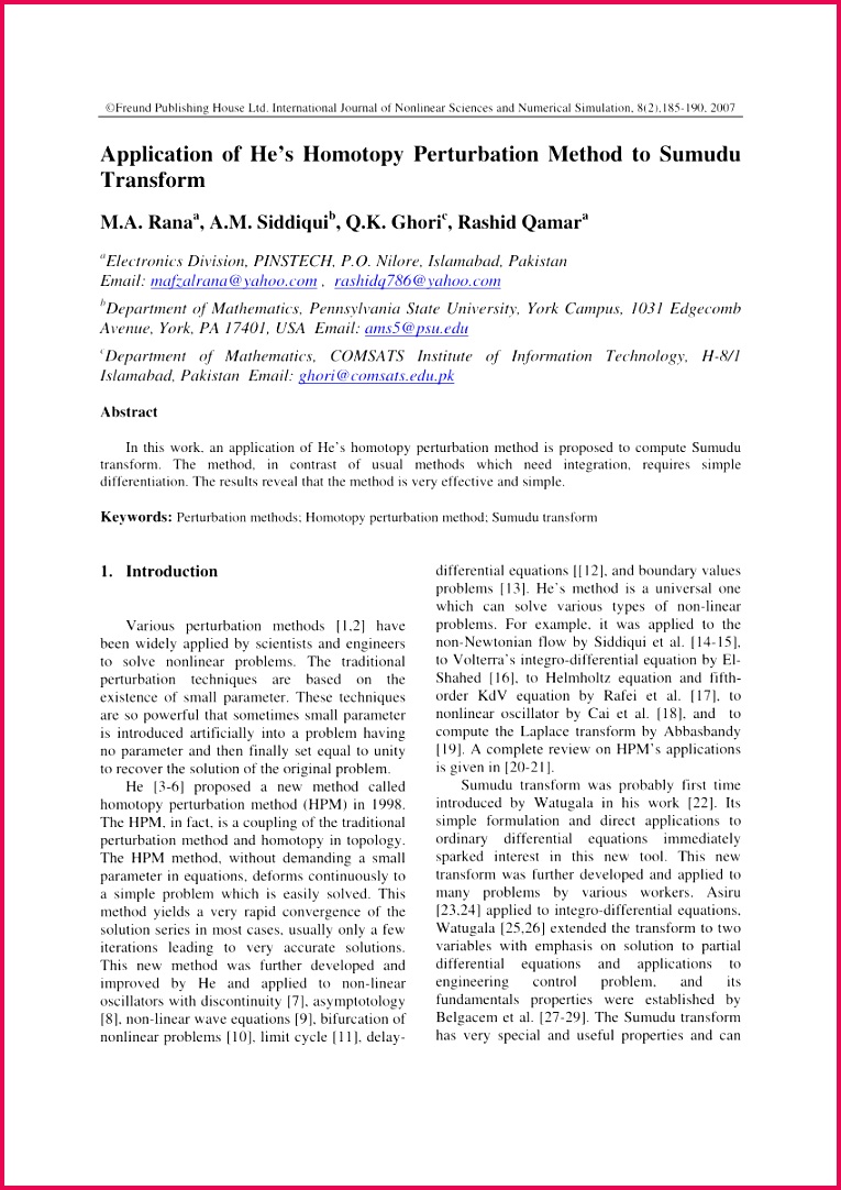 PDF Solution of second order linear and nonlinear ordinary 1082765 PDF Solution of second order linear and nonlinear ordinary differential equations using Legendre operational matrix of differentiation