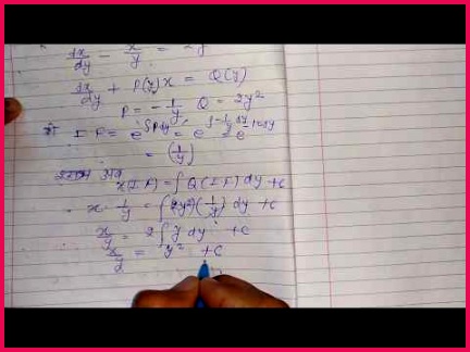 Linear differential equations in hindi bsc second year maths