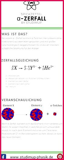 Physics Cheat Sheet for Atomic and Nuclear Physics Studimup