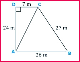 The sides of a quadrilateral field