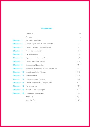 Mathemactics for class 8