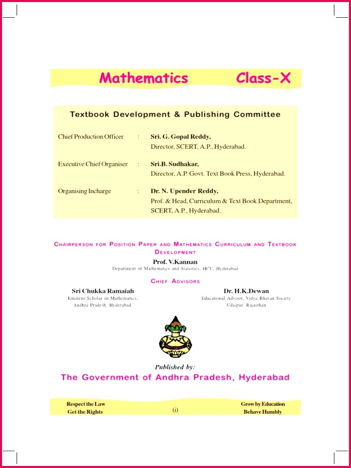 10th Class Maths Text Book New Rational Number 921691