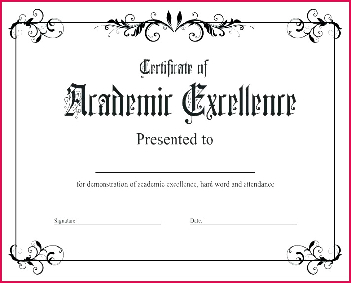 academic achievement award certificate template creative advice lifetime 2018
