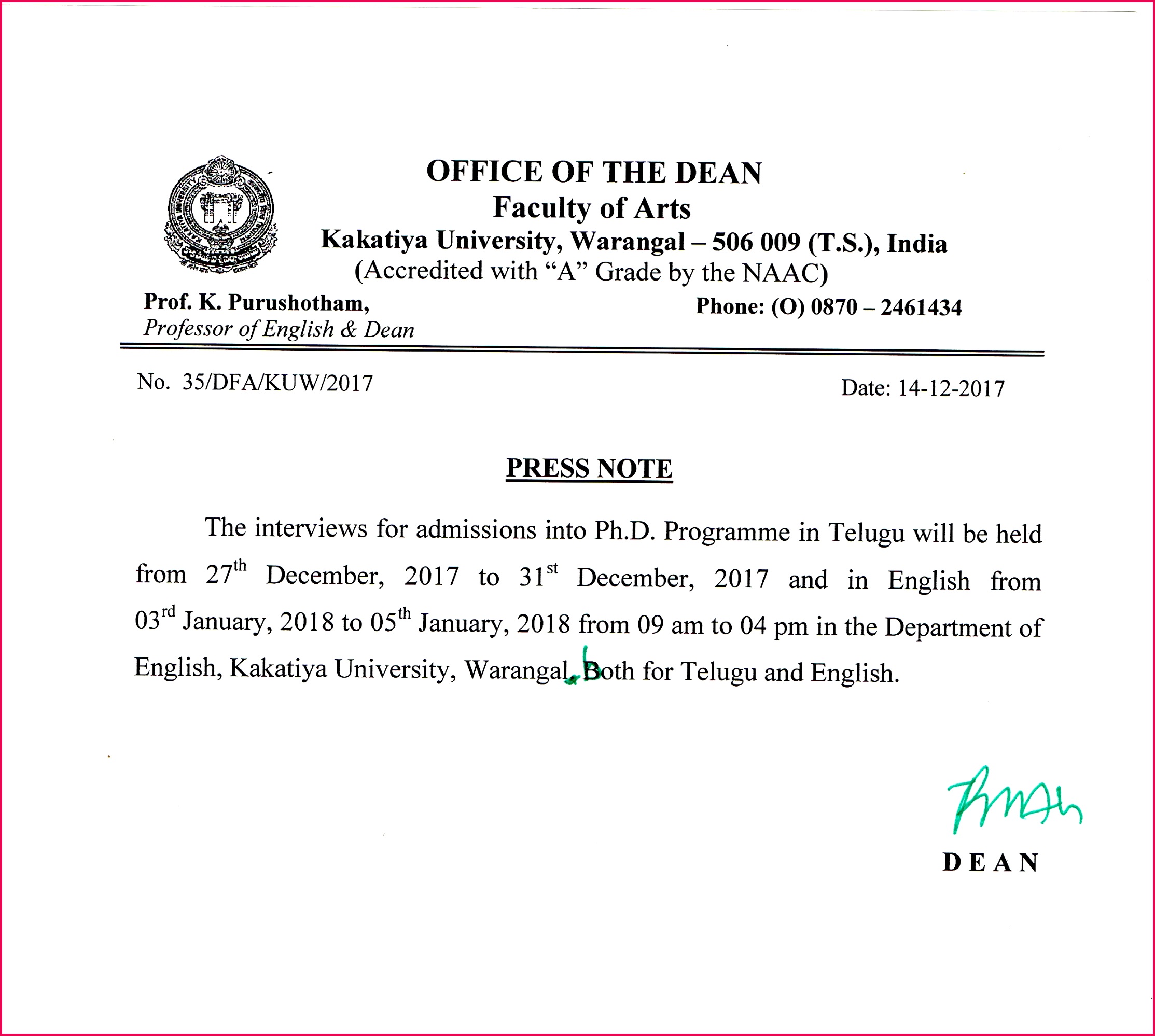 1126 PhD press note150