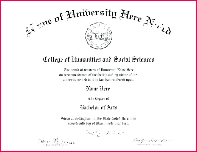 free fake degree template certificate templates printable masters essay example gallery diploma resume