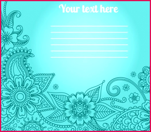 Anniversary Card Templates – 12 Free Printable Word PDF PSD EPS 526458 Blank Anniversary Card with Floral Paisley Pattern for 6