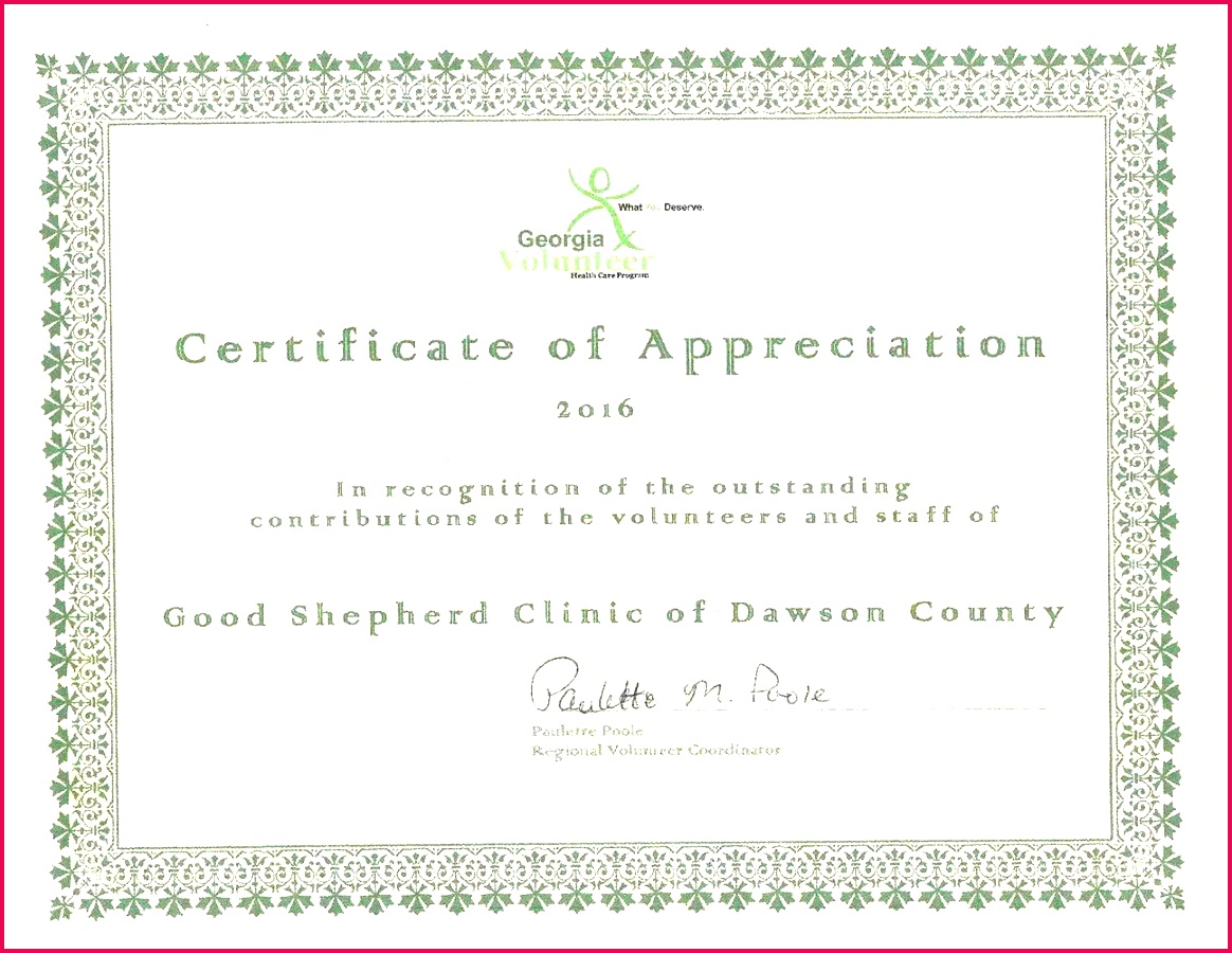 appreciation certificate template free