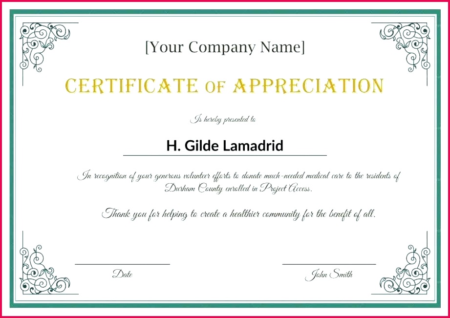 elegant new employee recognition certificates pastor appreciation certificate template free thank you word