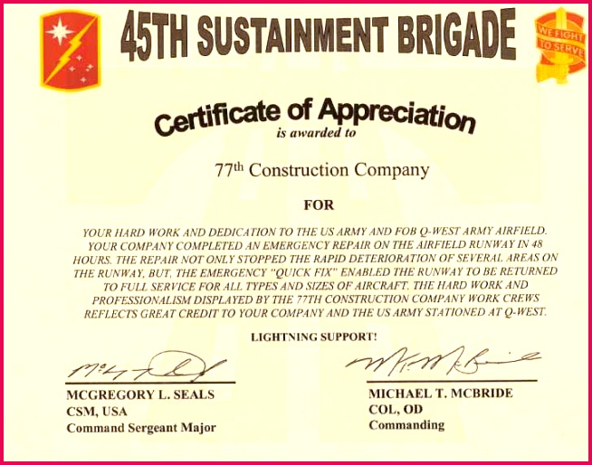 certificate of appreciation template also certificates appreciation template unique 34 best samples army of certificate of appreciation template