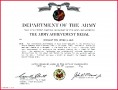 6 Army Certificate Of Promotion Template