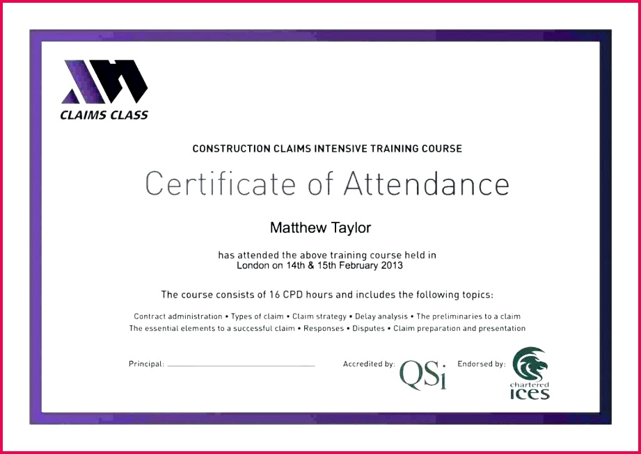 certificate sample for workshop new 9 training certificates format of attendance template word free course army ppt