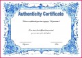 5 Art Certificate Of Authenticity Template