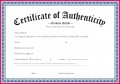 4 Art Certificate Of Authenticity Template Free