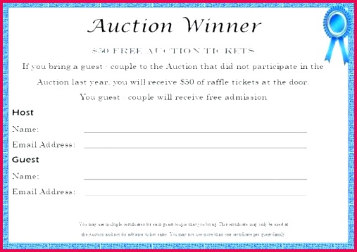 best raffle prize certificate template free printable ticket donation letter elegant bingo lovely