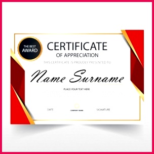 red horizontal certificate template 1201 1315