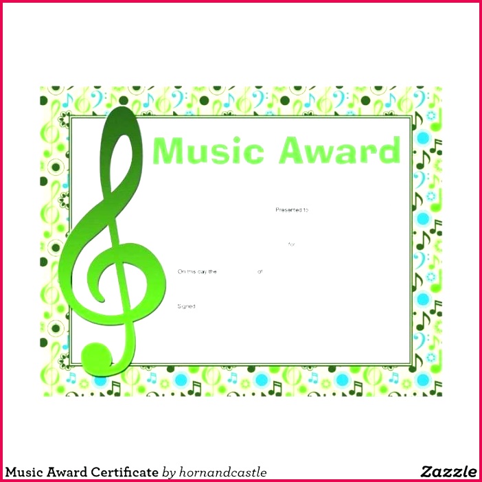 talent show award certificate template music post footer