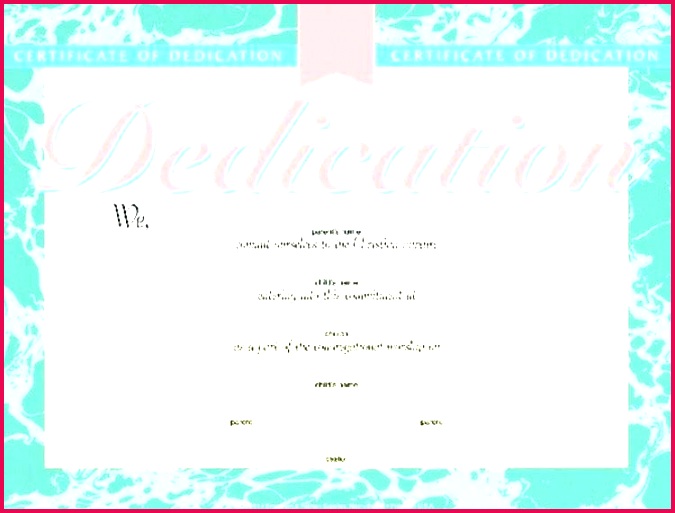 baby dedication certificate template inspirational templates free christening definition in word b