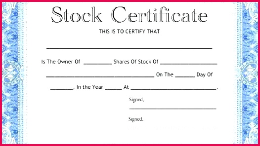 corporate stock certificate template 526296 corporate stock certificate template free blank certificates editable new recognition word unique award superb s corpora